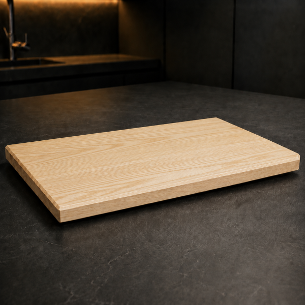 Schneidebrett Esche Längsholz 22 mm - 50 x 30 cm