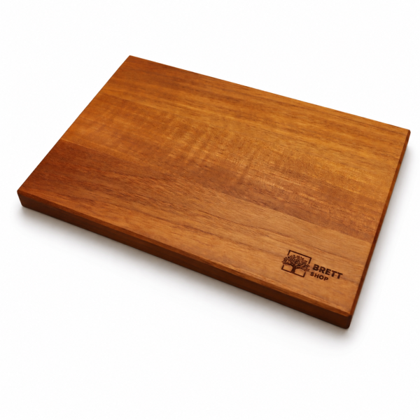Einzelstück Jausenbrett Nussbaum 29 × 19 cm – Seriennr. 000038