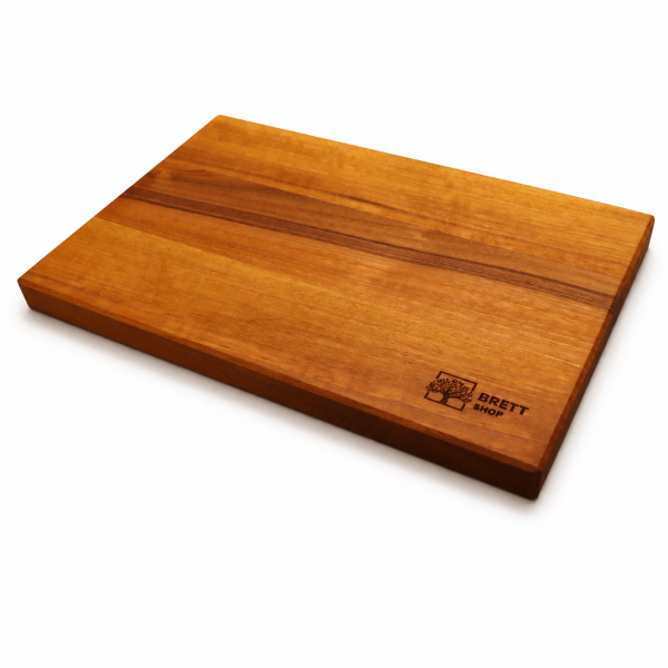 Einzelstück Jausenbrett Nussbaum 29 × 19 cm – Seriennr. 000039