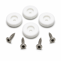 TPU-Ersatzfüße weiß, 4er-Set