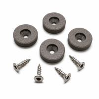 TPU-Ersatzfüße grau, 4er-Set